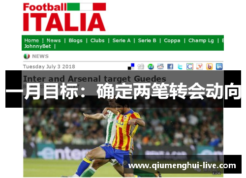 一月目标：确定两笔转会动向