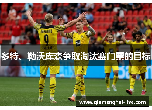 多特、勒沃库森争取淘汰赛门票的目标